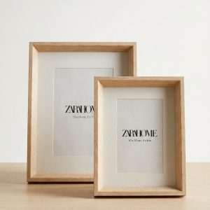 قاب عکس طرح چوب Zara Home