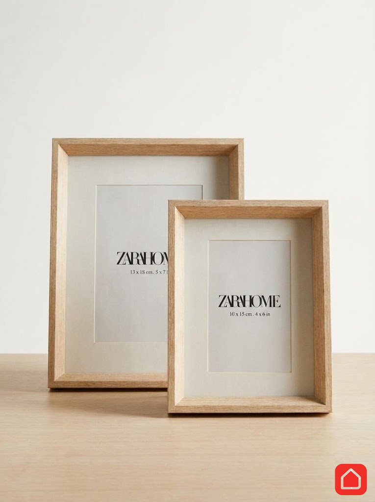 قاب عکس طرح چوب Zara Home