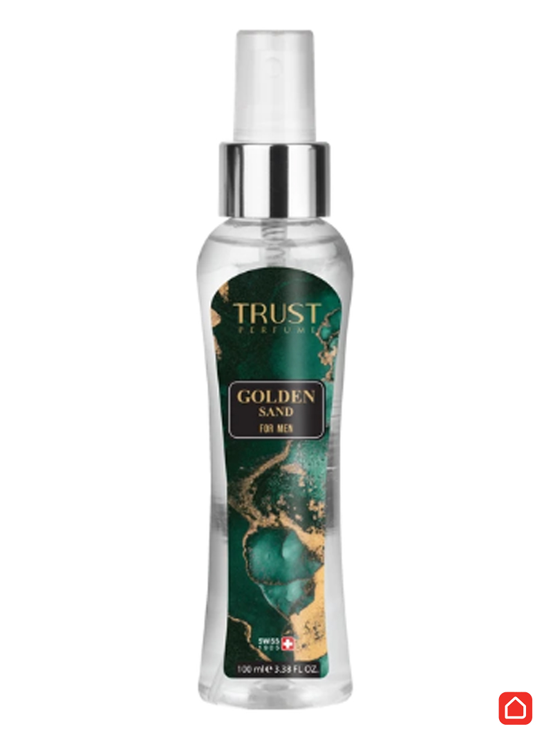 بادی میست مردانه تراست مدل Golden Sand با حجم 100 میل